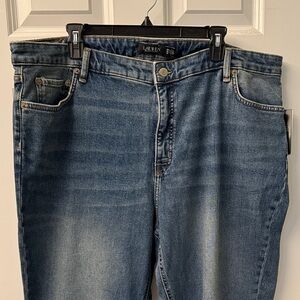 NWT Lauren Ralph Lauren High Rise Denim Jeans